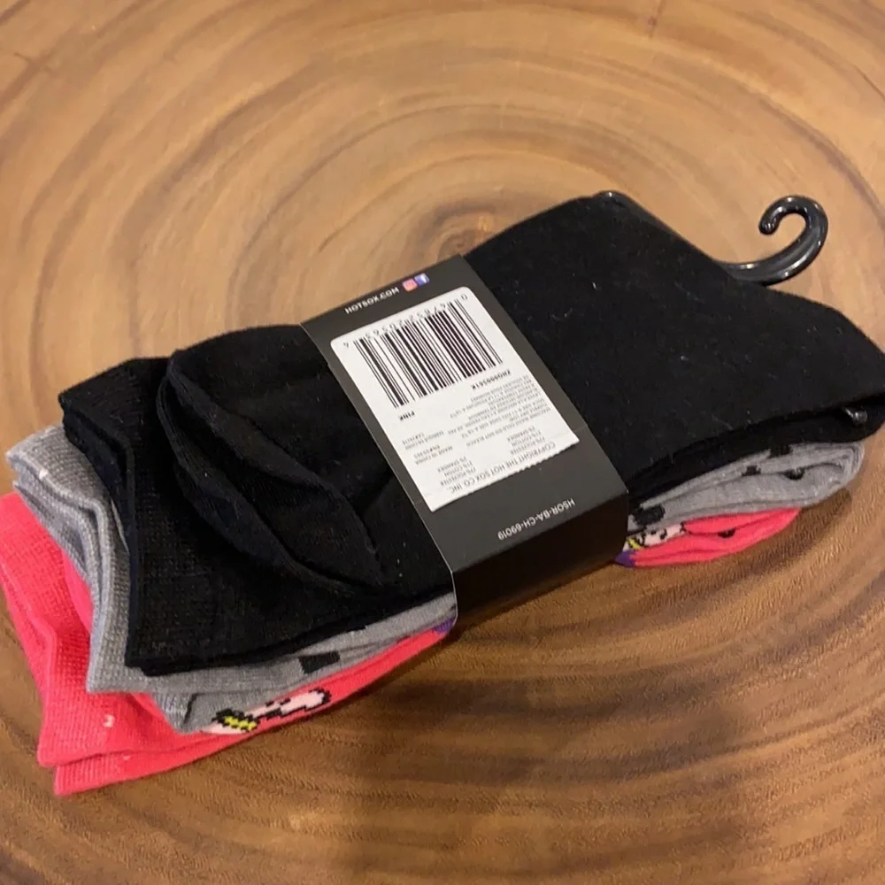 3 pairs of Hot Sox